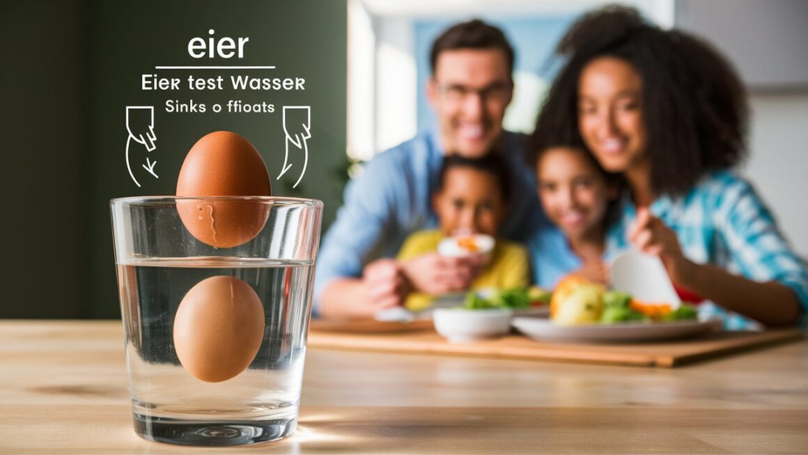eier test wasser