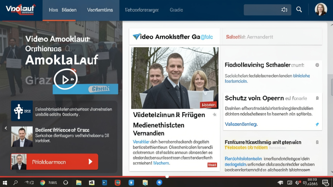 Video Amoklauf Graz: Informationen, Medienethik und verantwortungsvoller Umgang mit sensiblen Inhalten