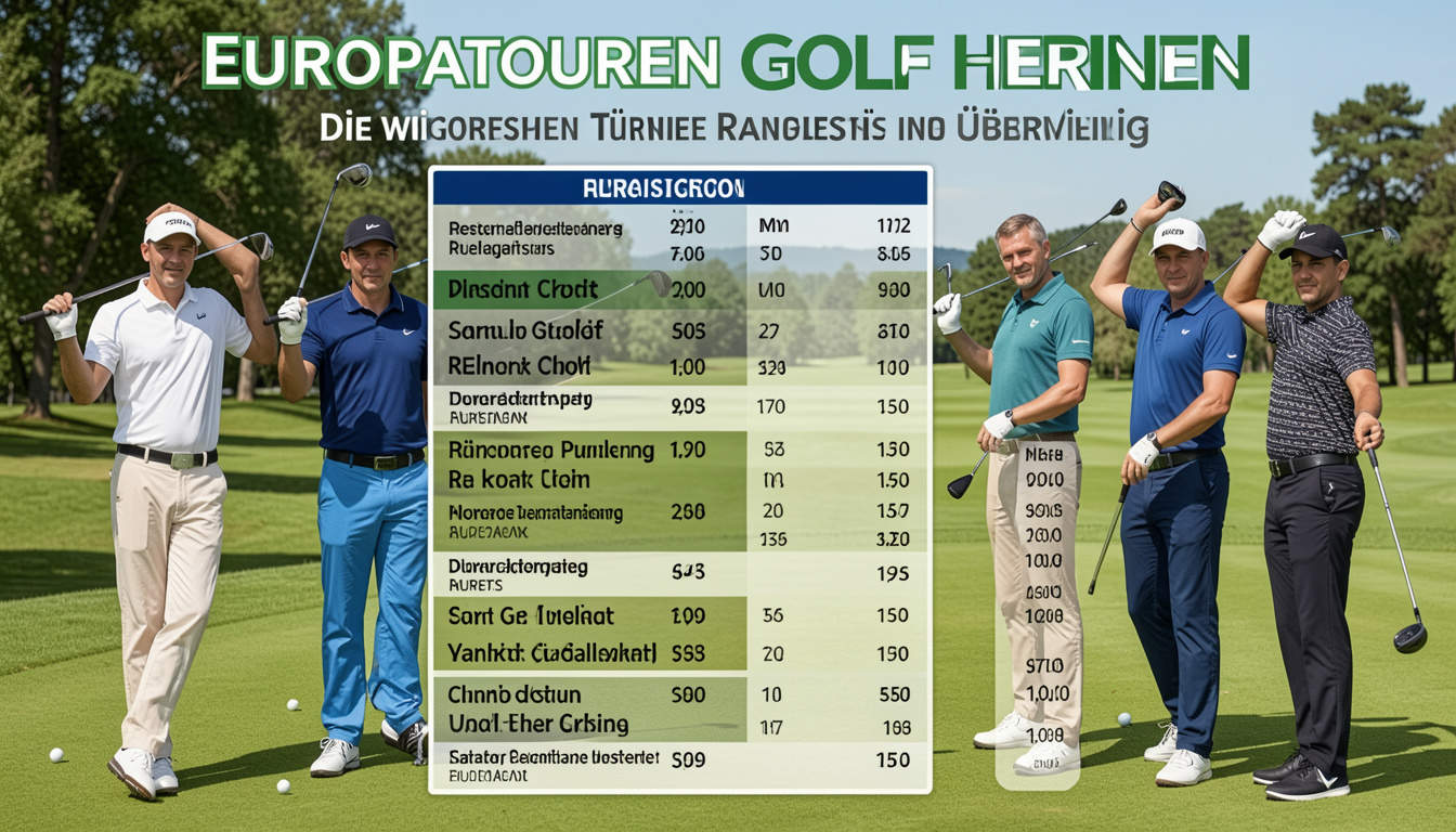 europatouren golf herrar