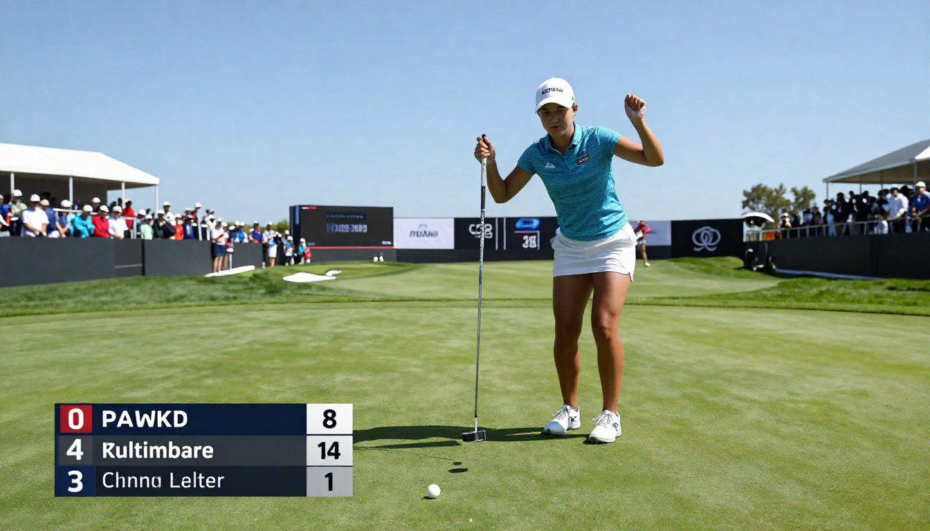 women's golf scores