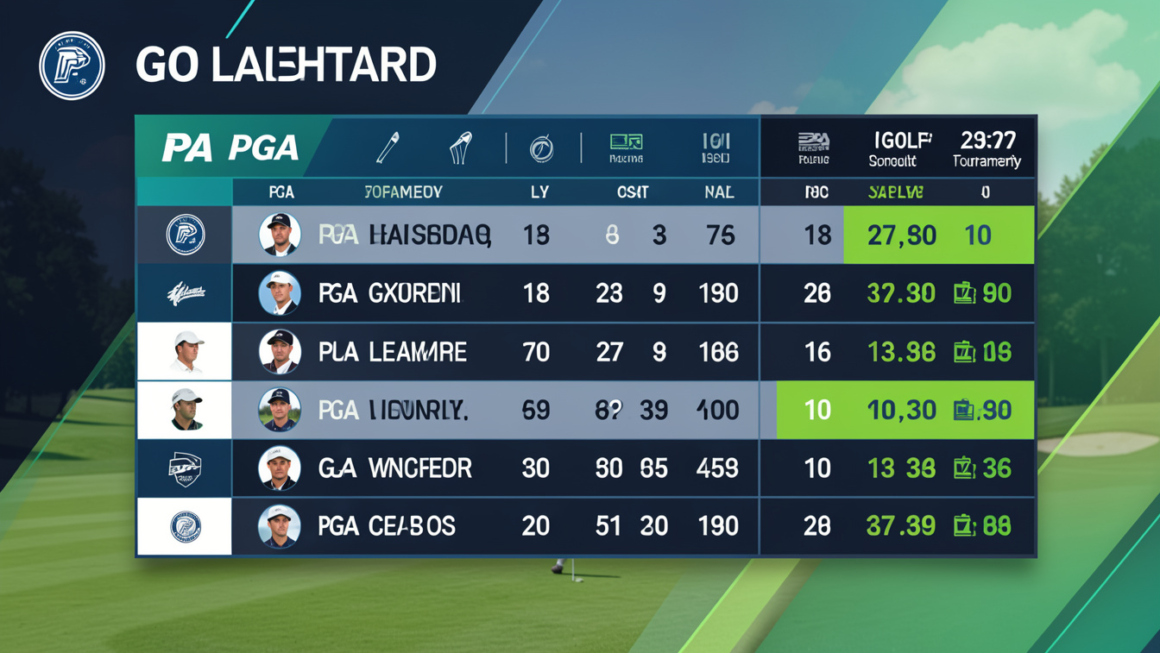 Today’s PGA Leaderboard: Aktuelle Ergebnisse, Spielerplatzierungen und Golf-Highlights im Überblick